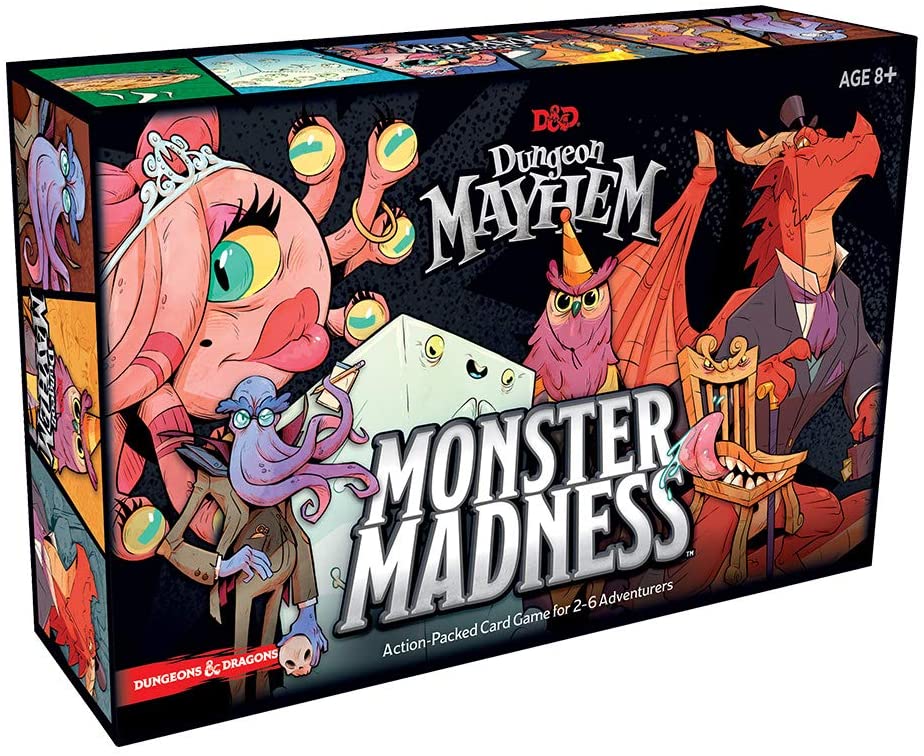 Dungeon Mayhem: Monster Madness Expansion (D&D Card Game)