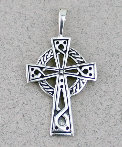 Celtic Cross Pendant -- DragonSpace