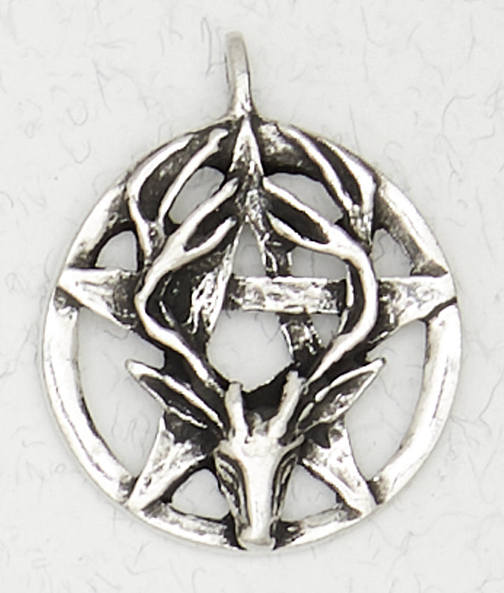 Wiccan Stag Necklace
