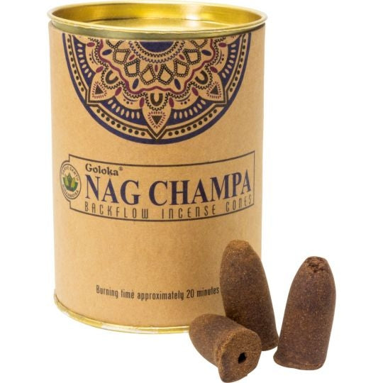 Nag Champa Backflow Incense Cones