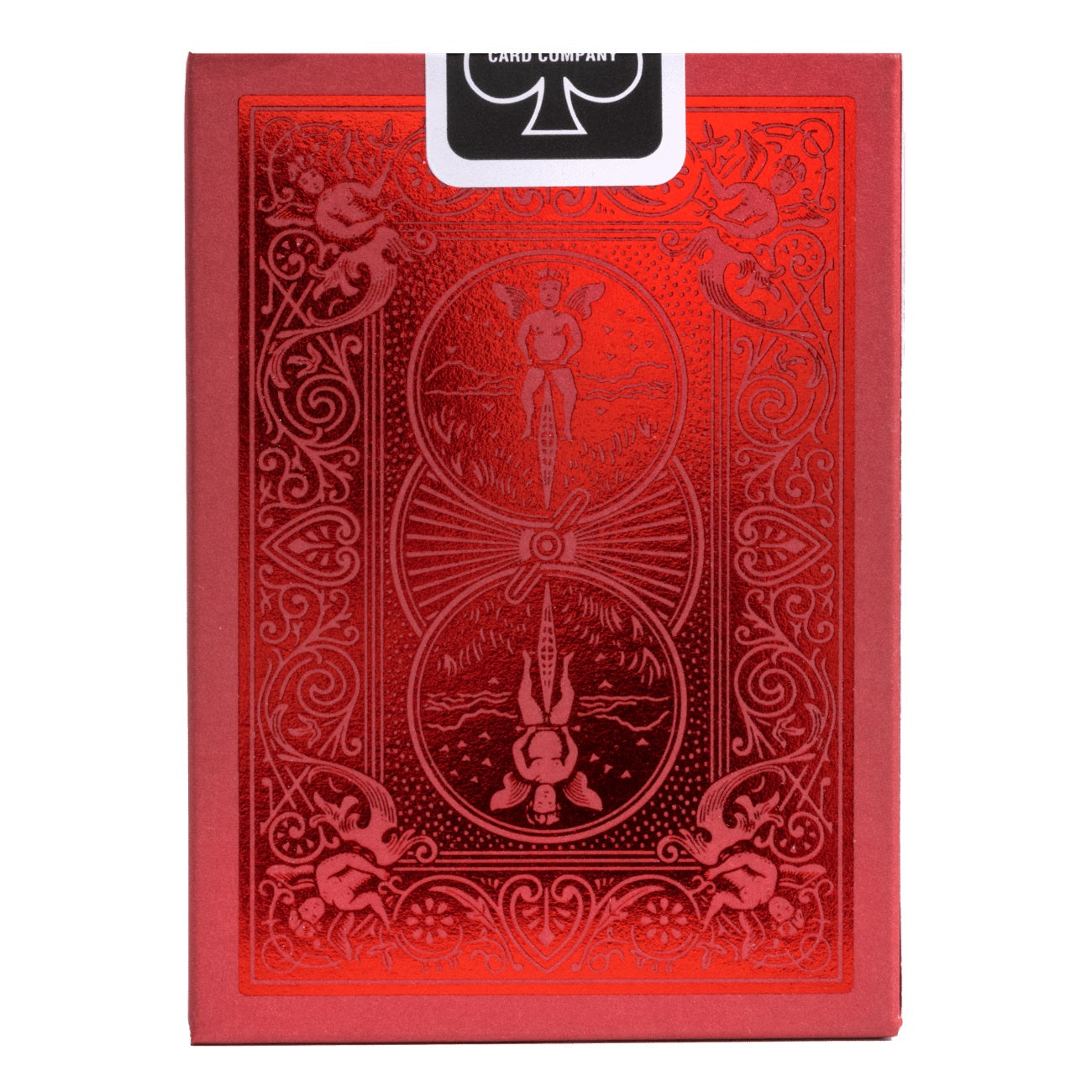 Metalluxe Red Playing Cards