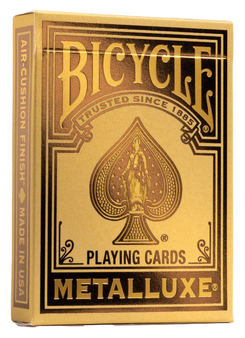 Metalluxe Gold Playing Cards