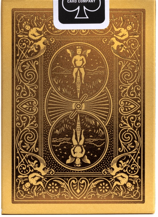 Metalluxe Gold Playing Cards
