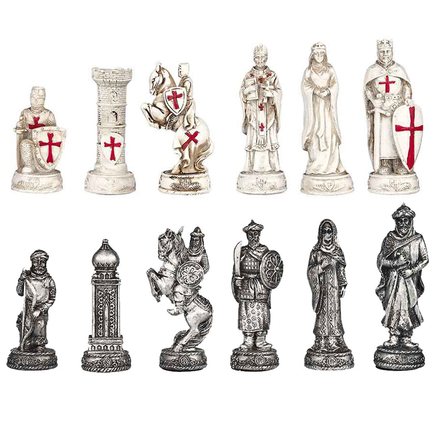 Crusaders vs. Ottomans Chess Set