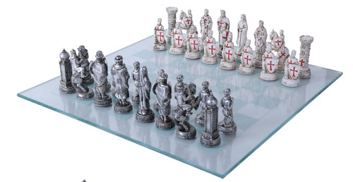 Crusaders vs. Ottomans Chess Set