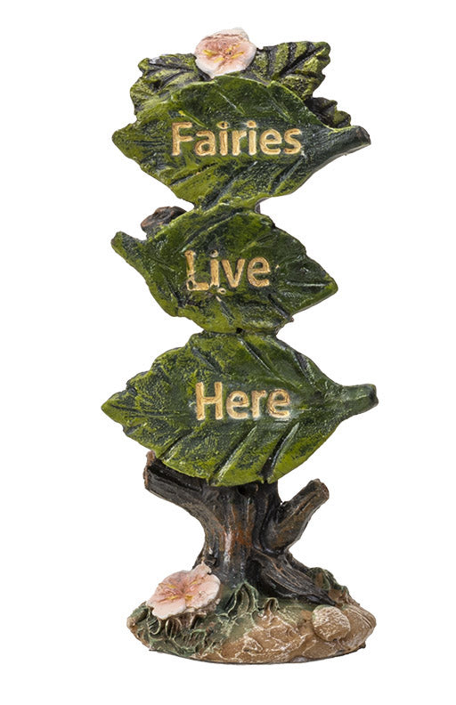 Fairies Live Here Sign
