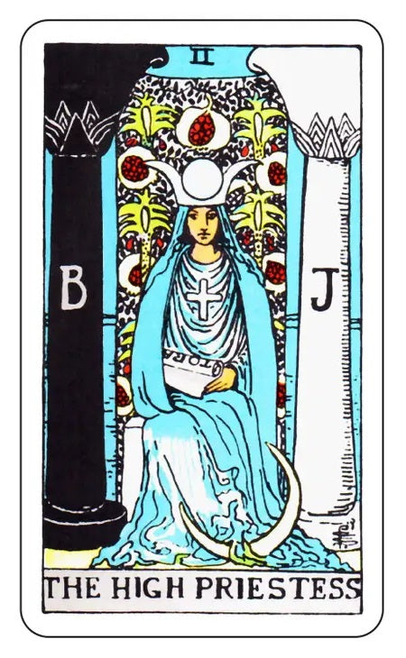 The High Priestess Tarot Sticker