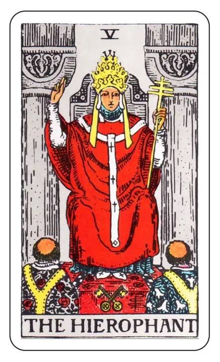 The Hierophant Tarot Sticker