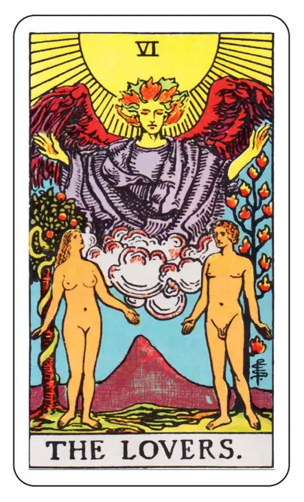 The Lovers Tarot Sticker