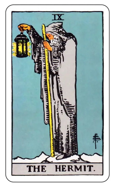 The Hermit Tarot Sticker