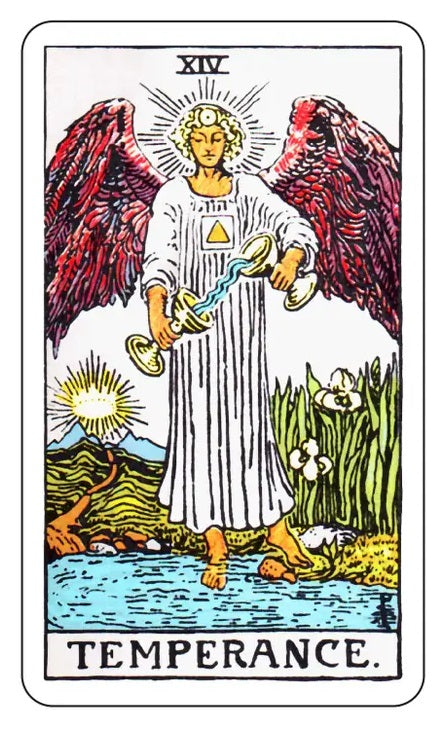 Temperance Tarot Sticker