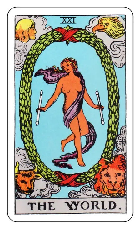 The World Tarot Sticker