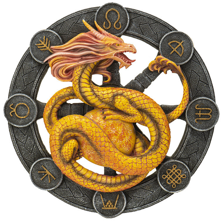 Litha Dragon Plaque