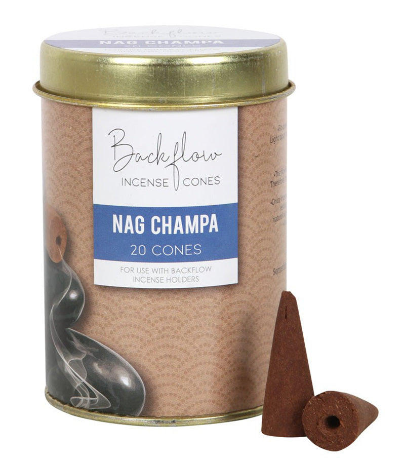 Nag Champa Jumbo Backflow Incense Cones