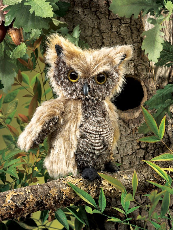 Screech Owl Puppet