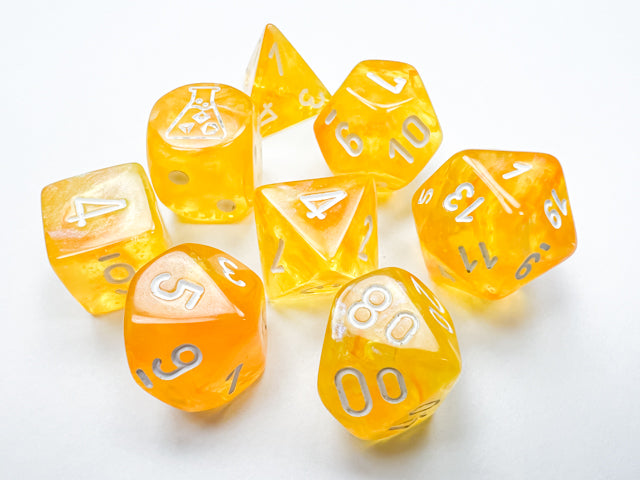 Borealis 7-Die Set: Canary/White Luminary