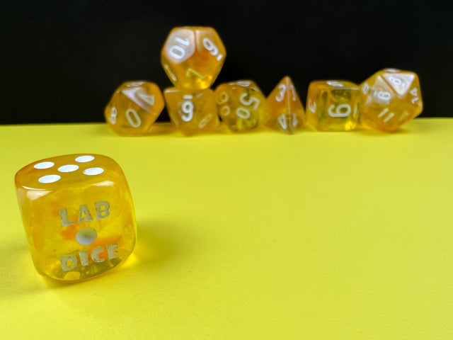 Borealis 7-Die Set: Canary/White Luminary