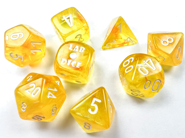 Borealis 7-Die Set: Canary/White Luminary