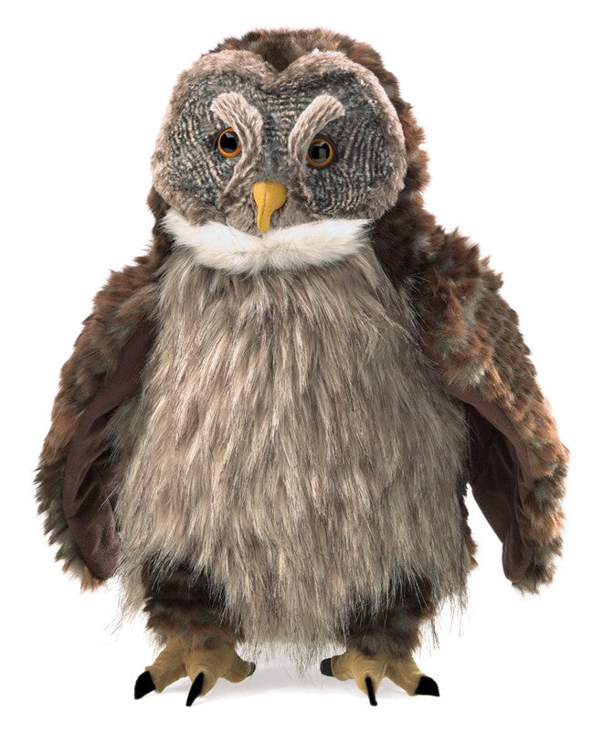 Hooting Owl Puppet