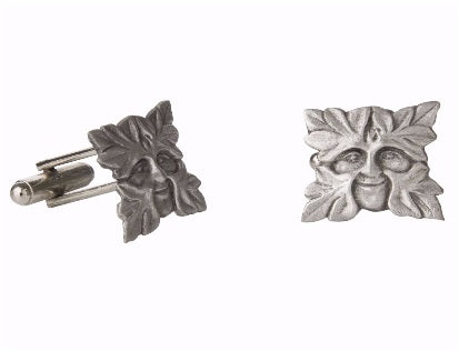 Green Man Cufflinks