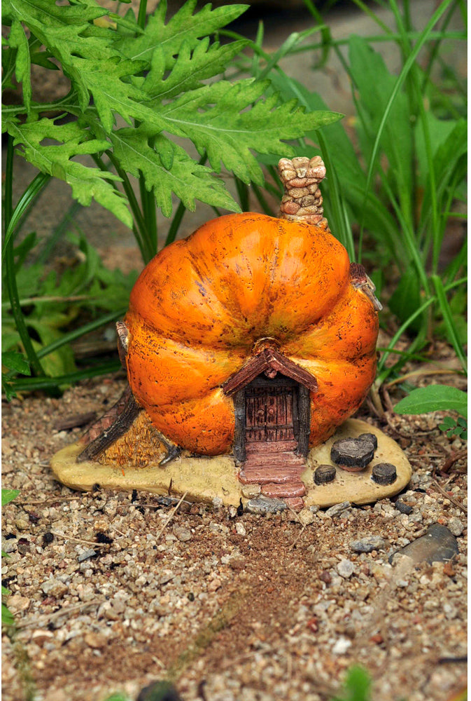 Pumpkin Fairy House