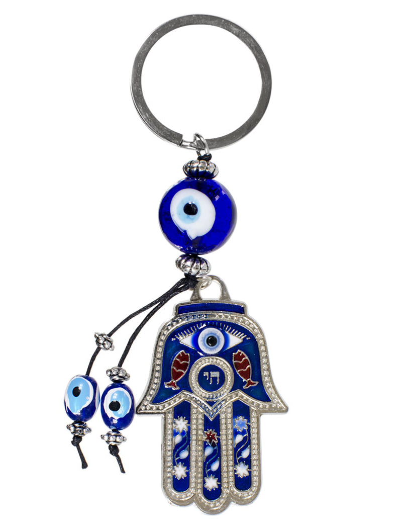 Evil Eye Hamsa Keychain