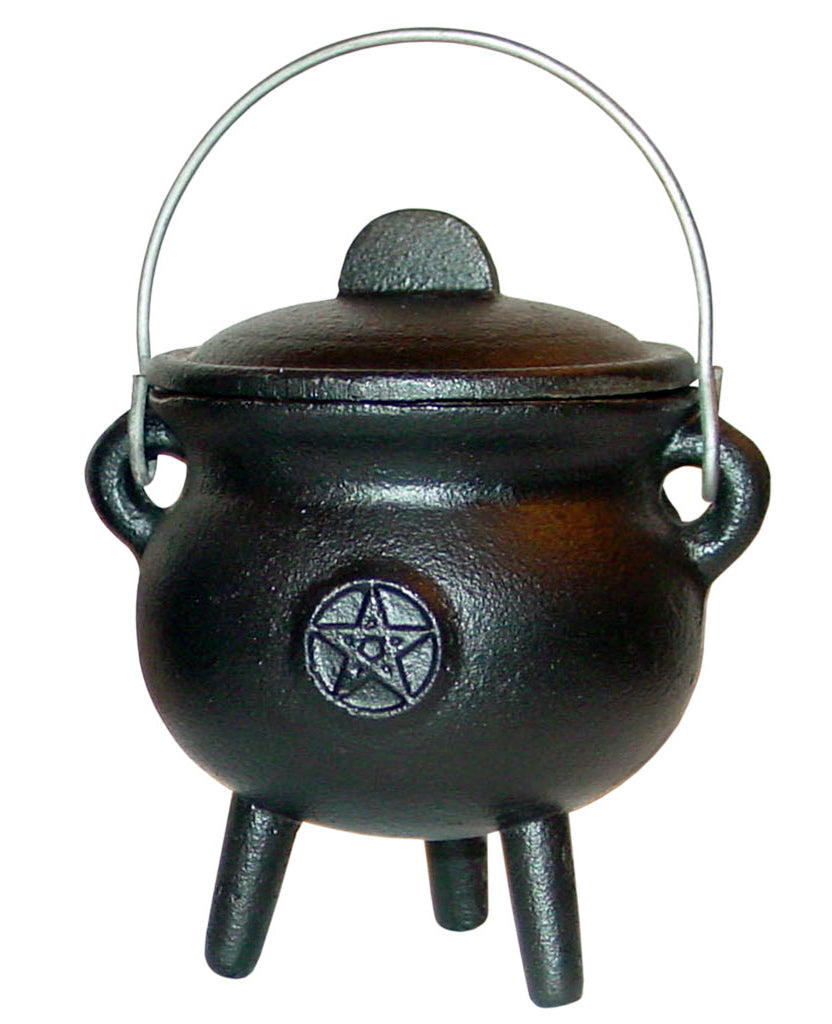 Cast Iron Pentacle Cauldron