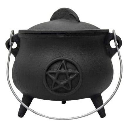 Pentacle Cast Iron Cauldron