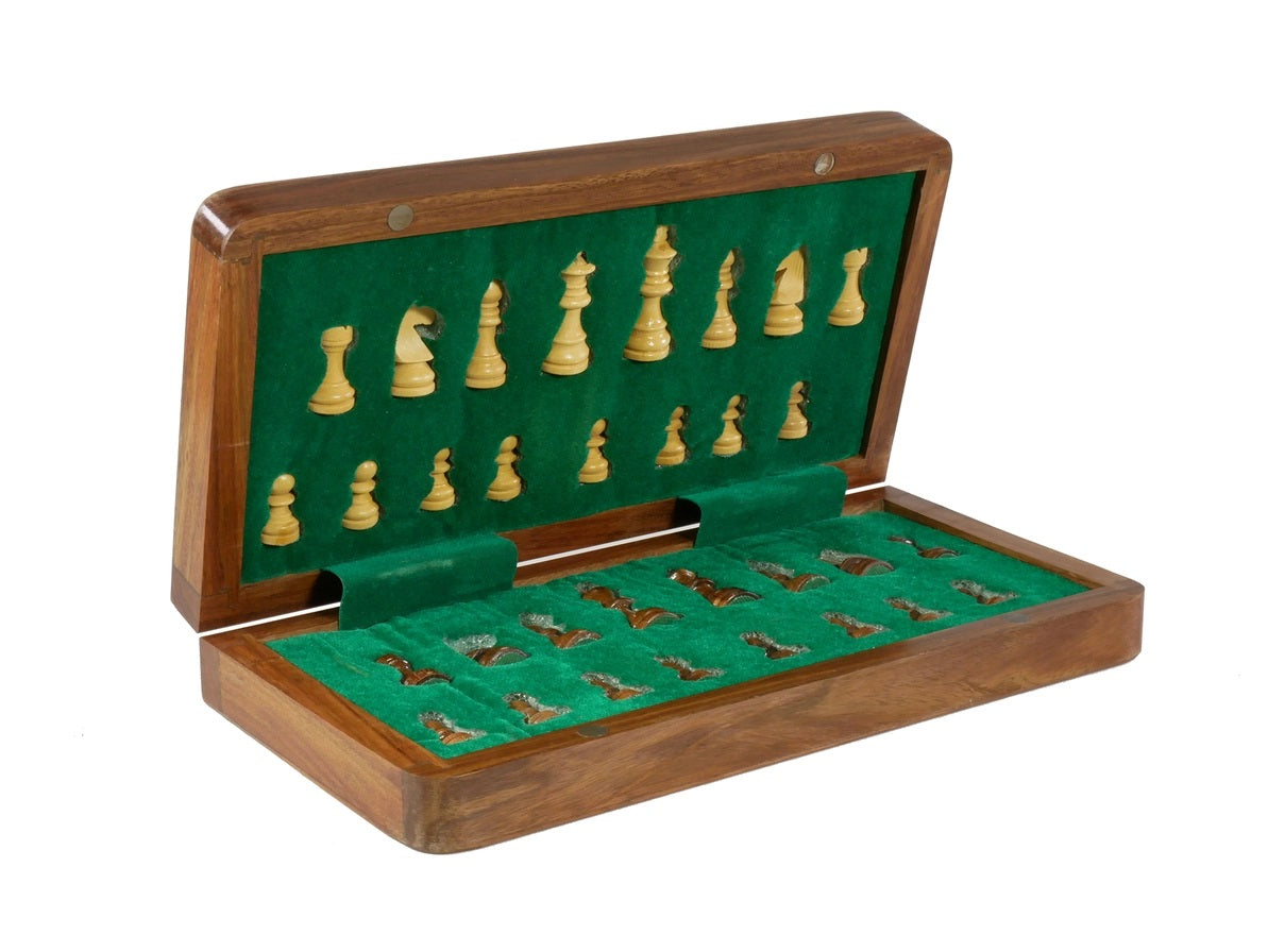 Magnetic Foldable Chess Set (10")