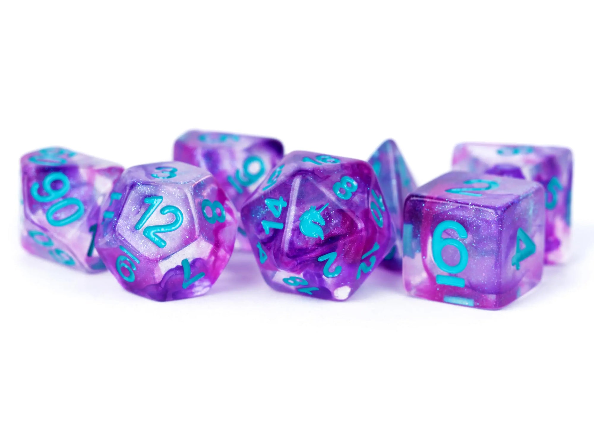 Unicorn Violet Infusion 7-Die Set