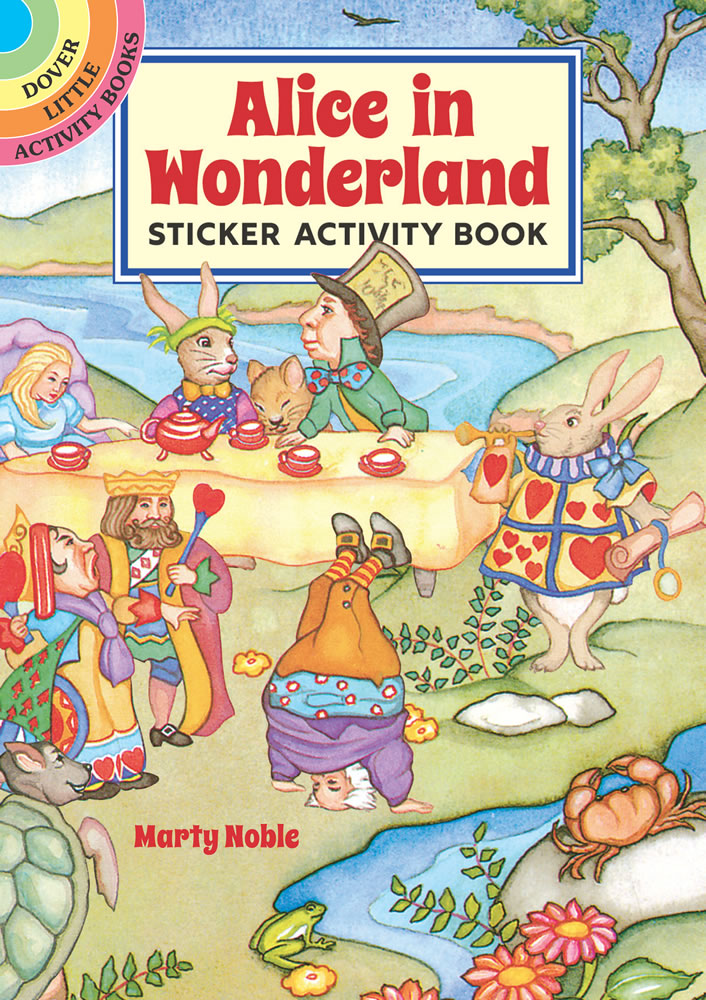 Alice in Wonderland Sticker Activity Book