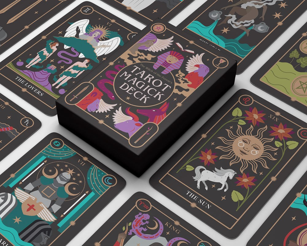 The Witch of the Forest's Tarot Magick Deck - DragonSpace Gift Shop
