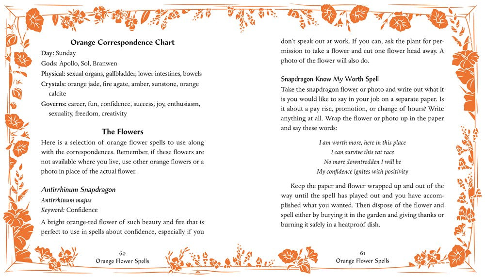 The Hedgewitch's Little Book of Flower Spells