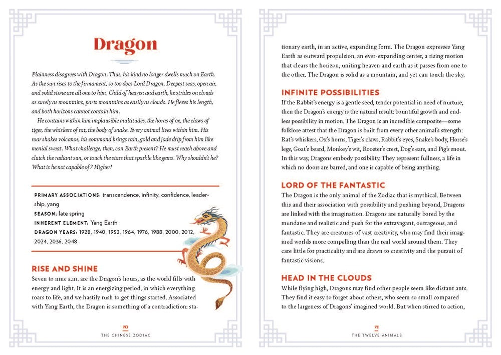 The Chinese Zodiac