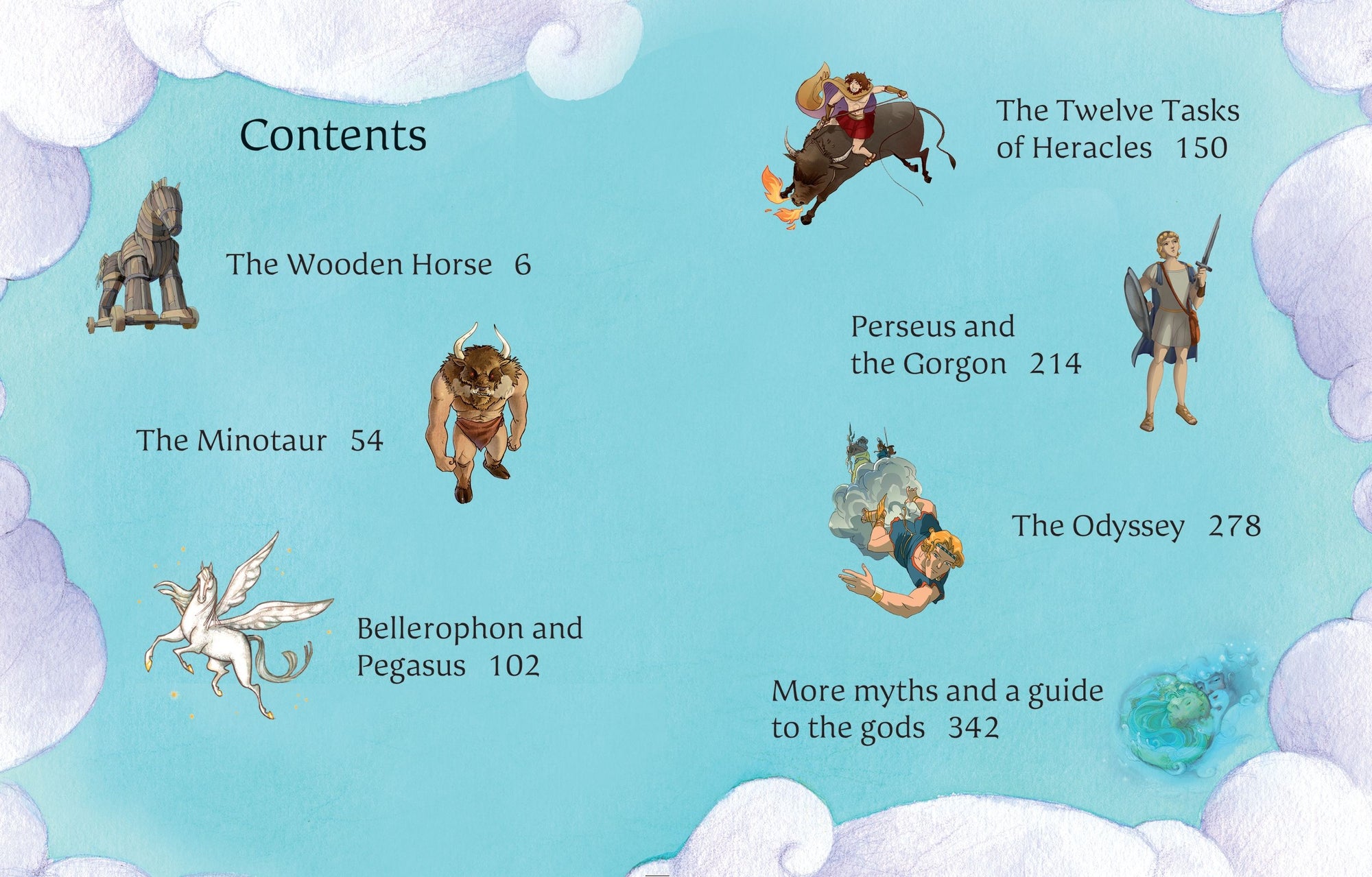 Illustrated Stories From The Greek Myths