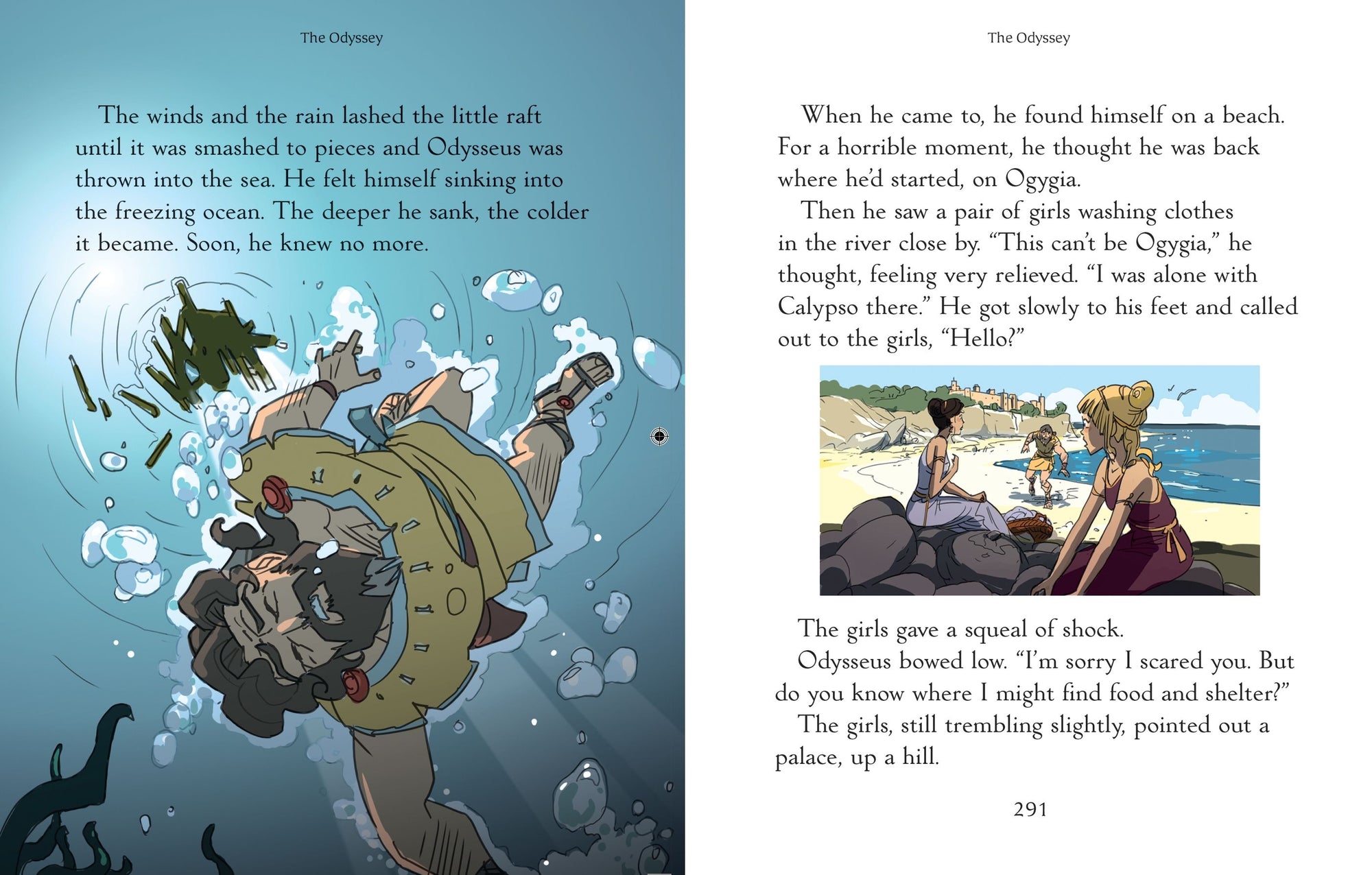 Illustrated Stories From The Greek Myths