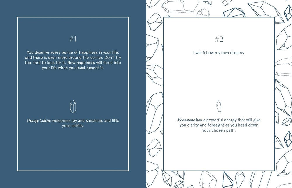 Affirmations & Crystals