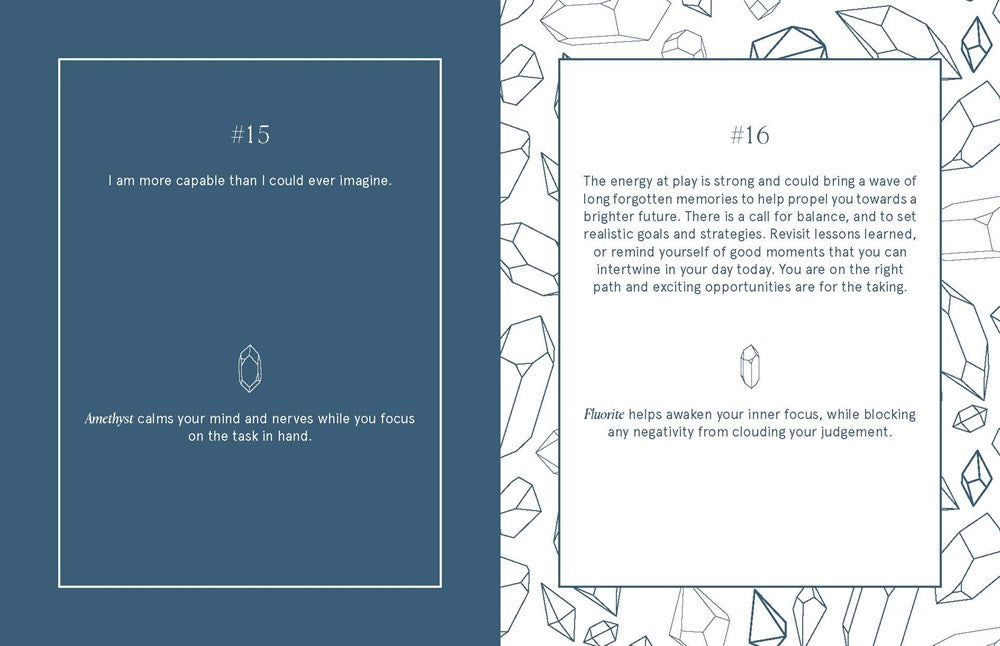 Affirmations & Crystals