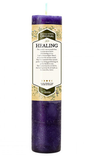Blessed Herbal Healing Candle