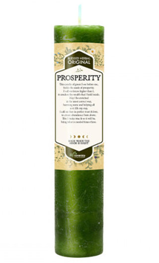 Blessed Herbal Prosperity Candle