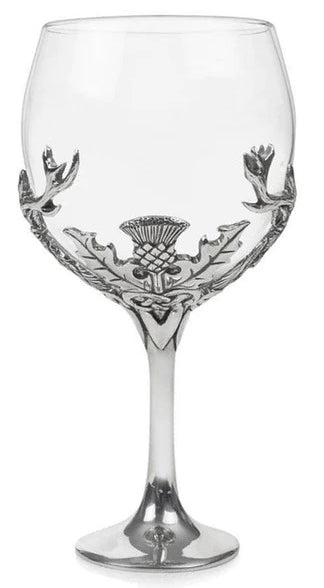 Stag & Thistle Gin Glass