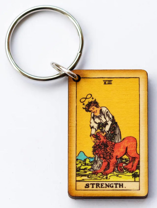 Strength Tarot Keychain