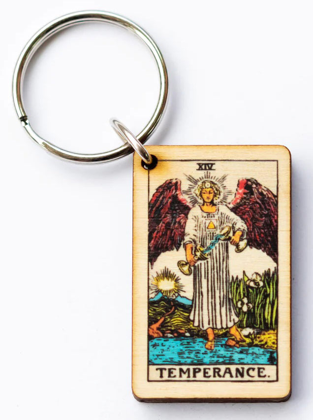 Temperance Tarot Keychain