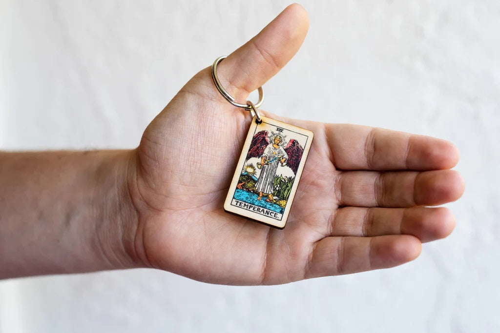 Temperance Tarot Keychain