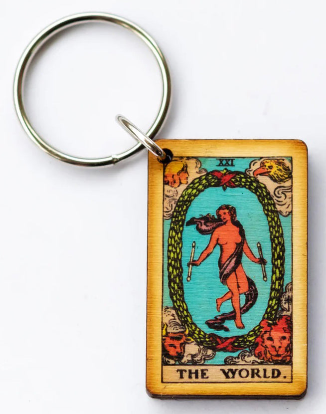 The World Tarot Keychain