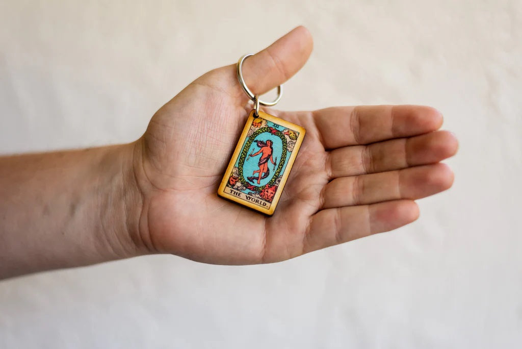 The World Tarot Keychain