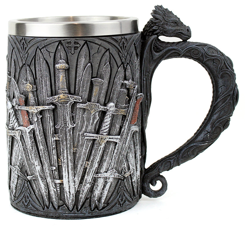 Dragon Handle Sword Mug