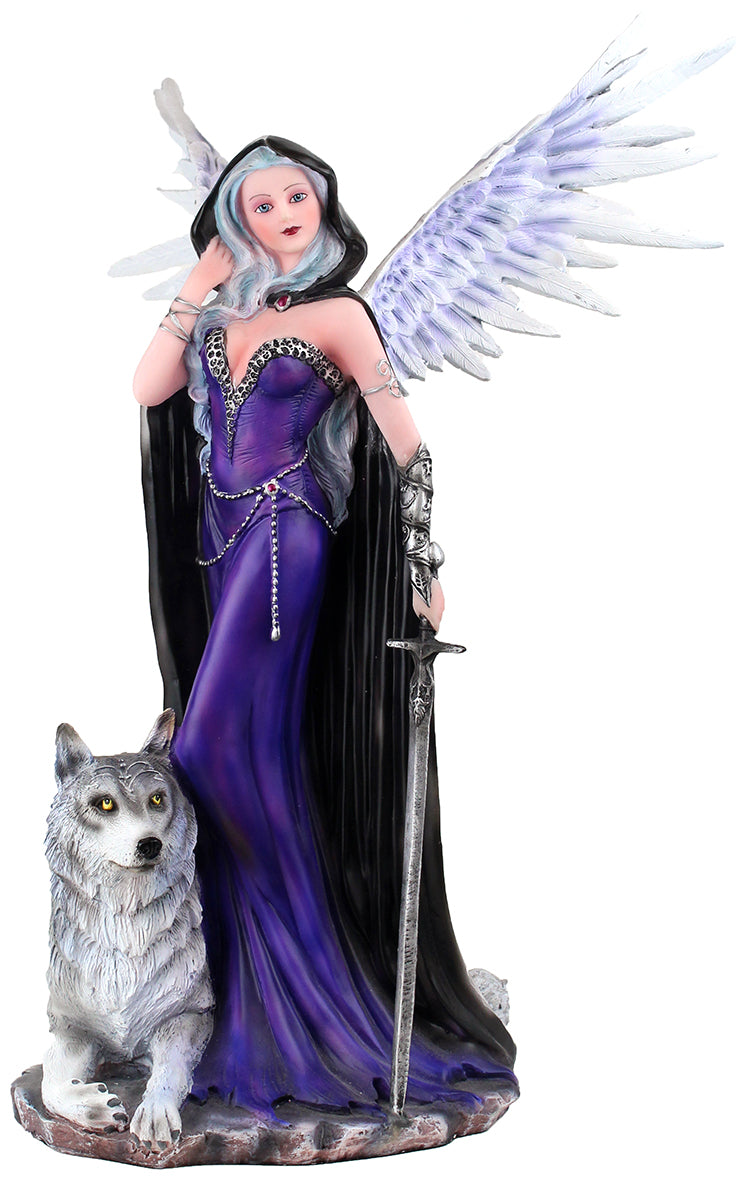 Veroniqua Angel with Wolf