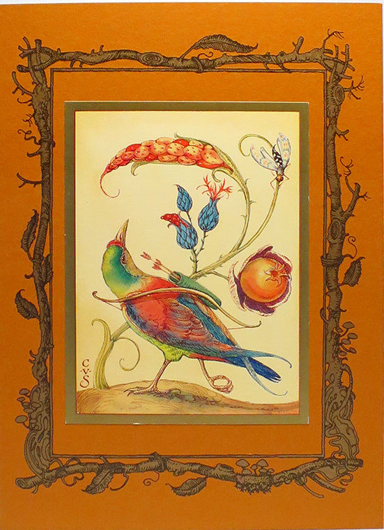 Bird with Quiver Card