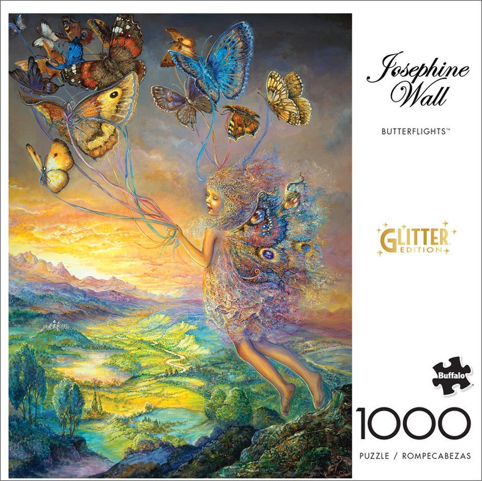 Butterflights Puzzle (1000 Pieces)